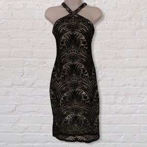 🍁Fall Sale🍁 Guess Black & White Lace Dress